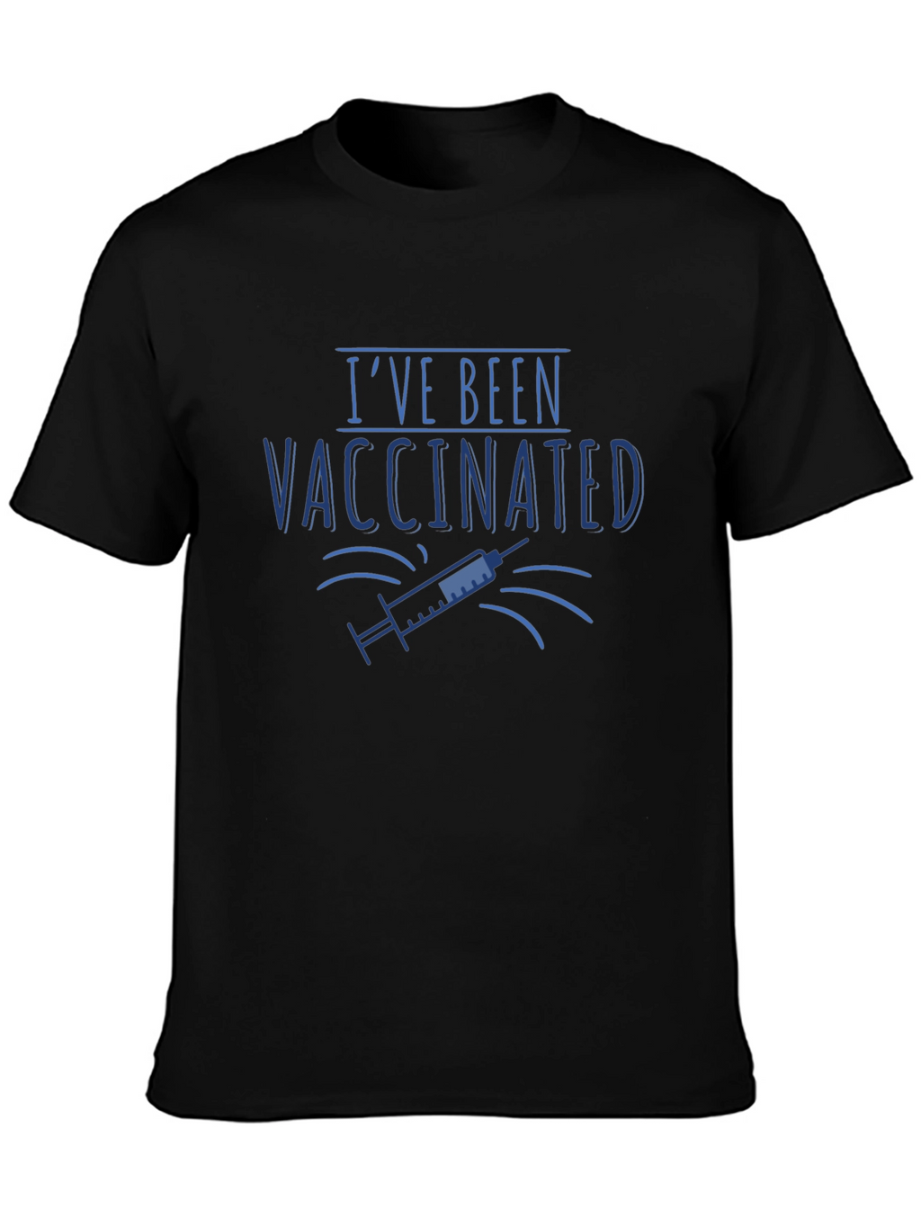 Ive Been Vaccinated Black T-Shirt