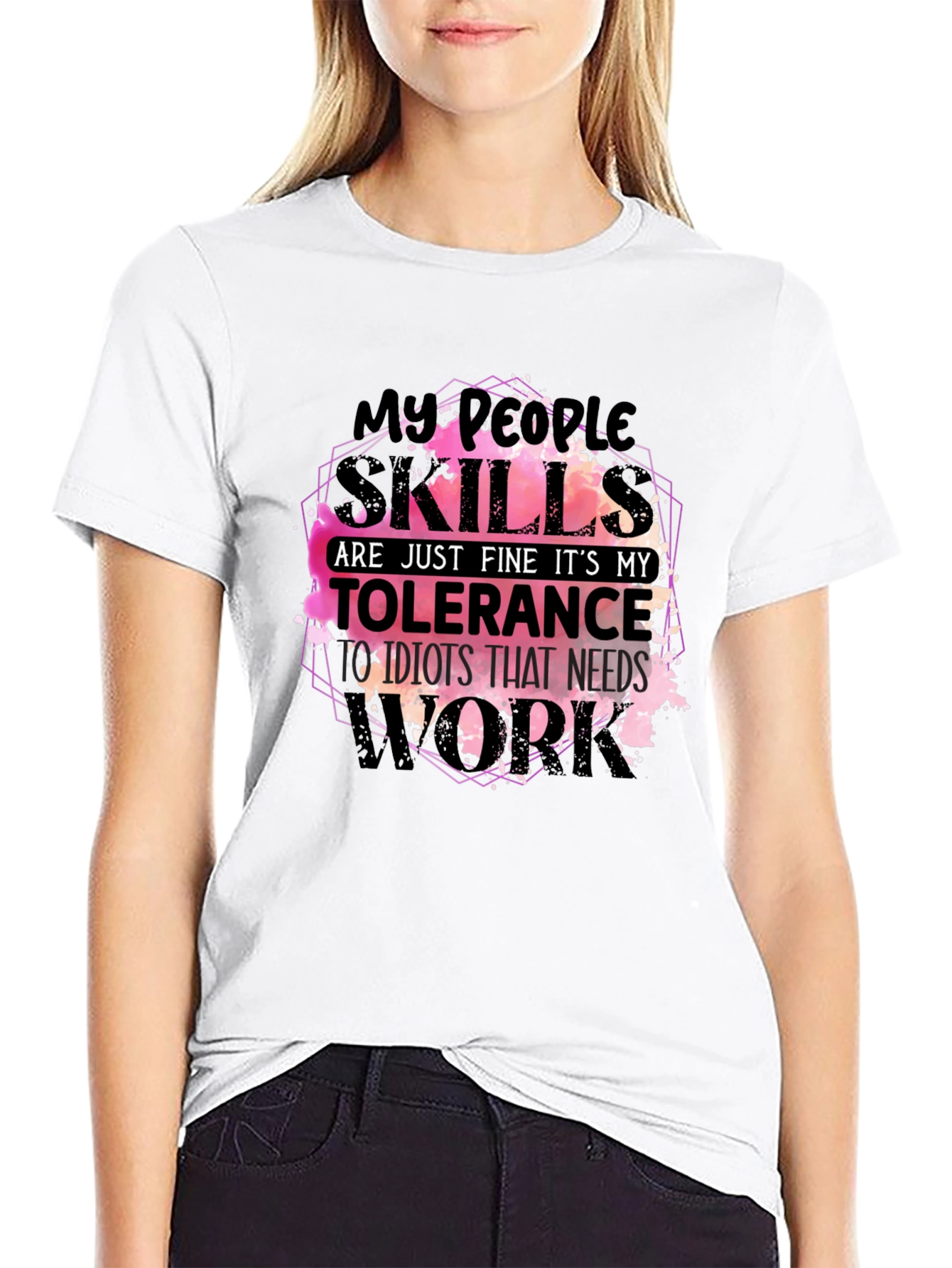 My People Skills T-Shirt Funny Sarcastic Tee