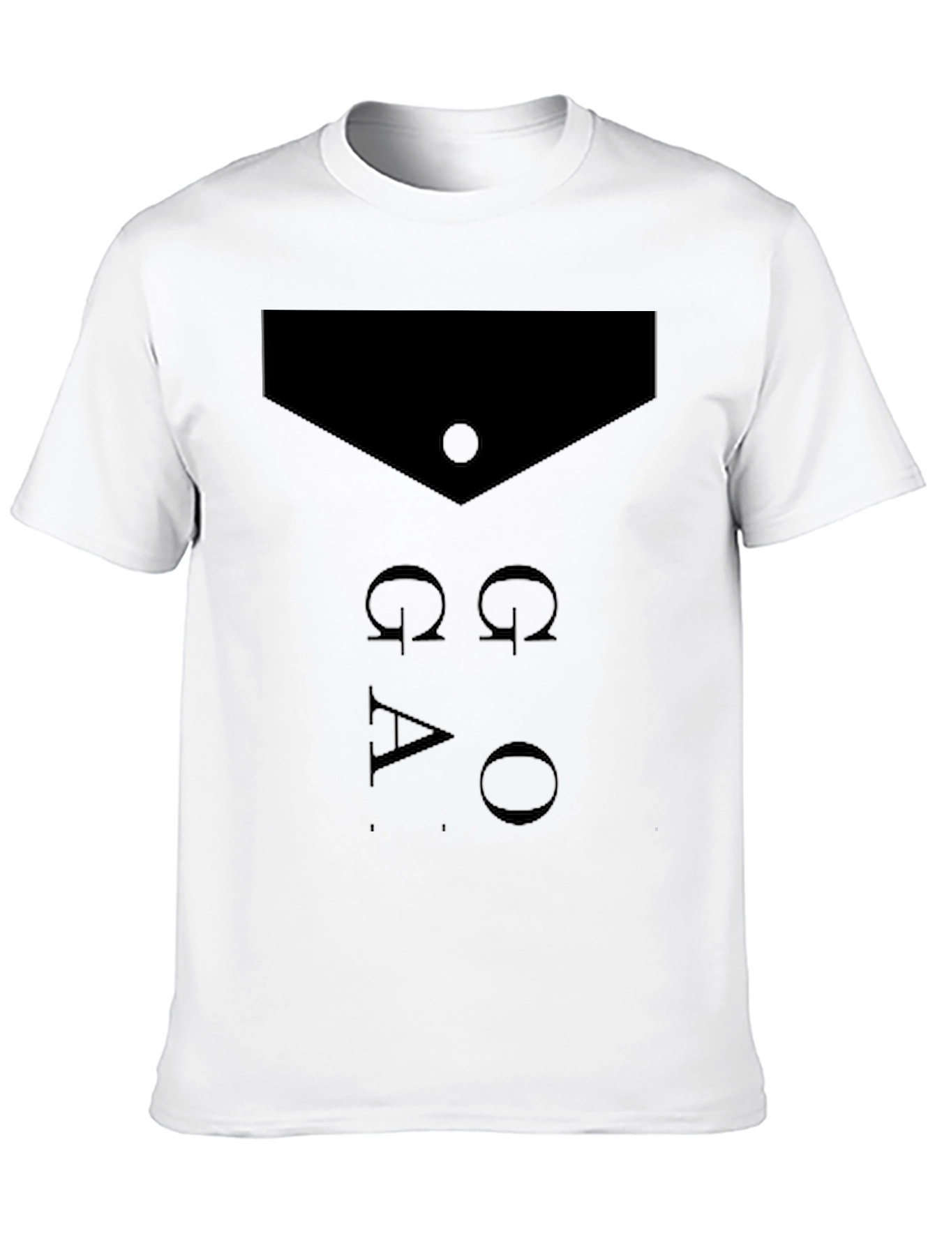 Omega Alpha Omega T-Shirt - Mens Black Graphic Tee