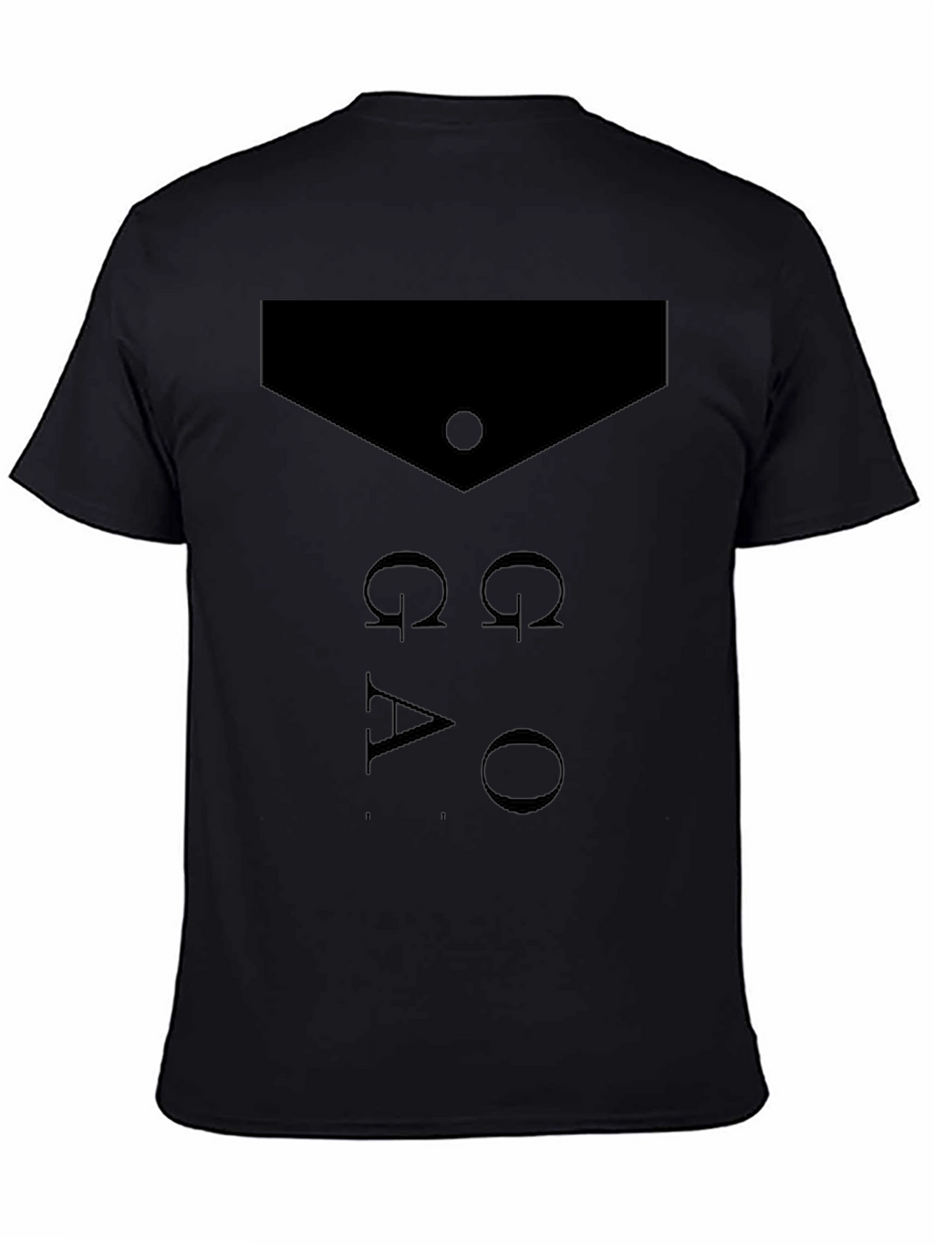 Omega Alpha Omega T-Shirt - Mens Black Graphic Tee