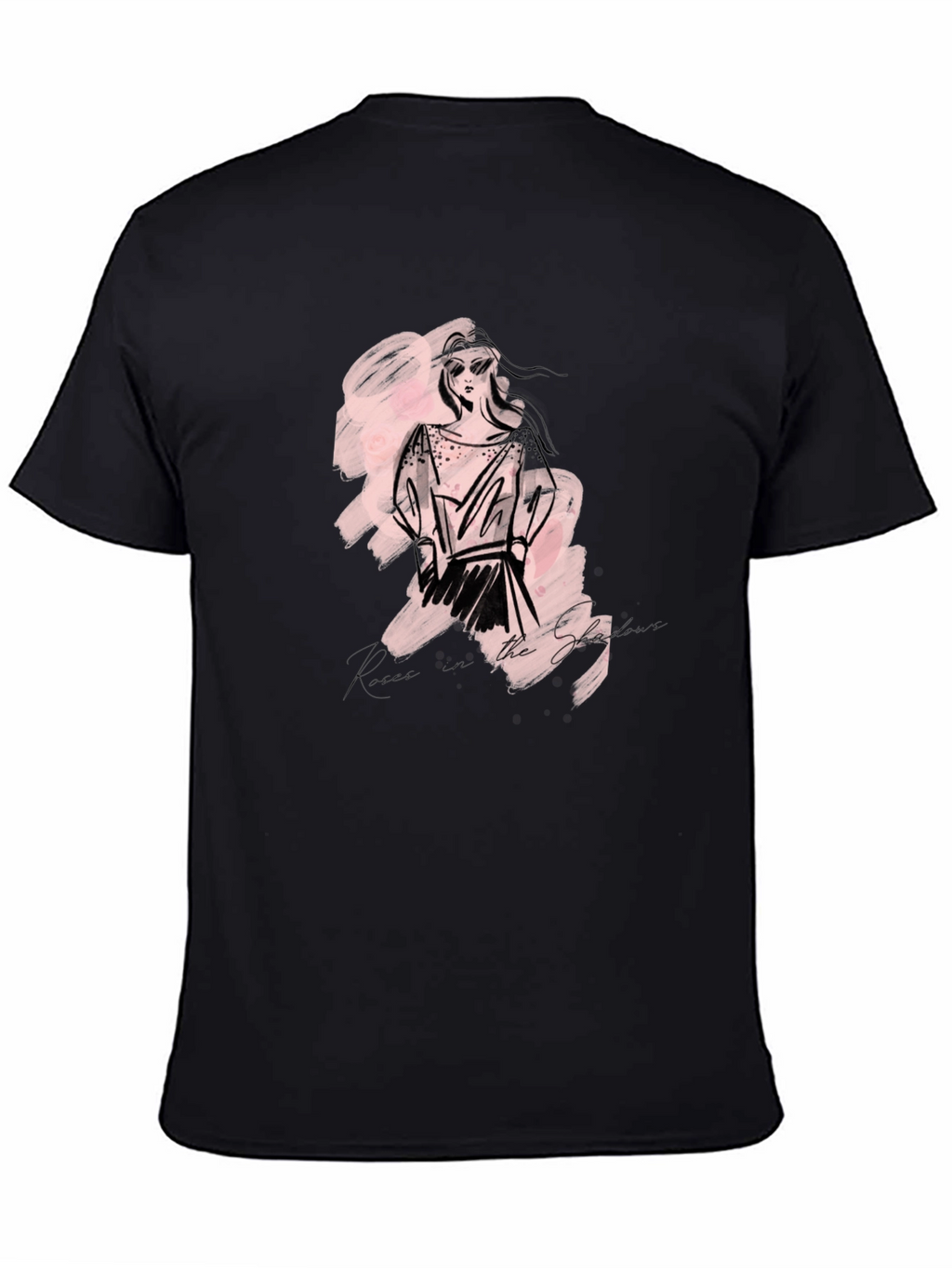 Sketch Fashion Graphic Tee - Modern Style