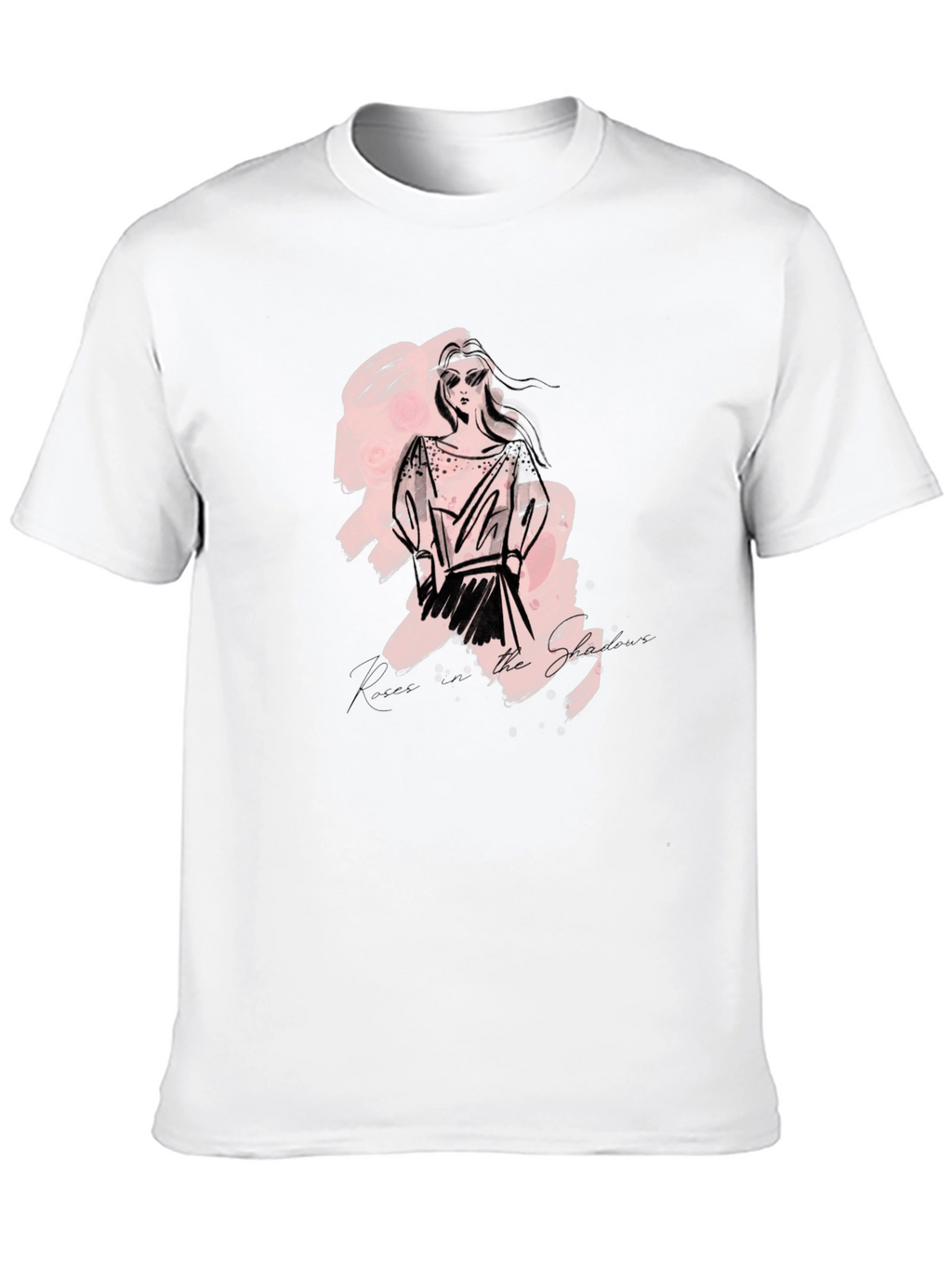 Sketch Fashion Graphic Tee - Modern Style