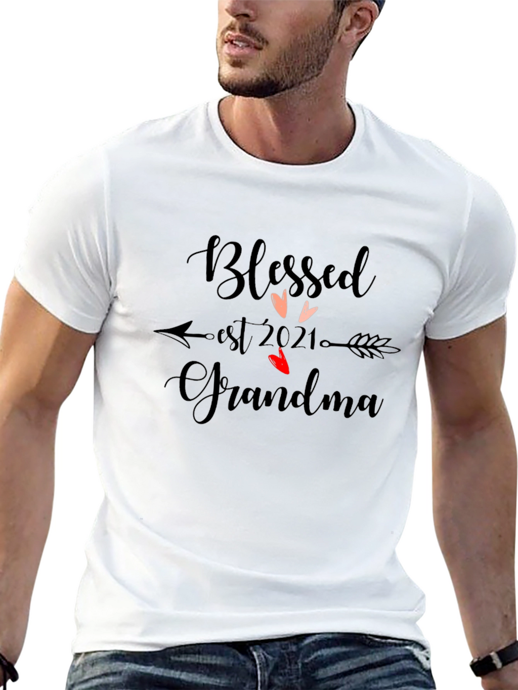 Blessed Grandma Est 2021 T-Shirt