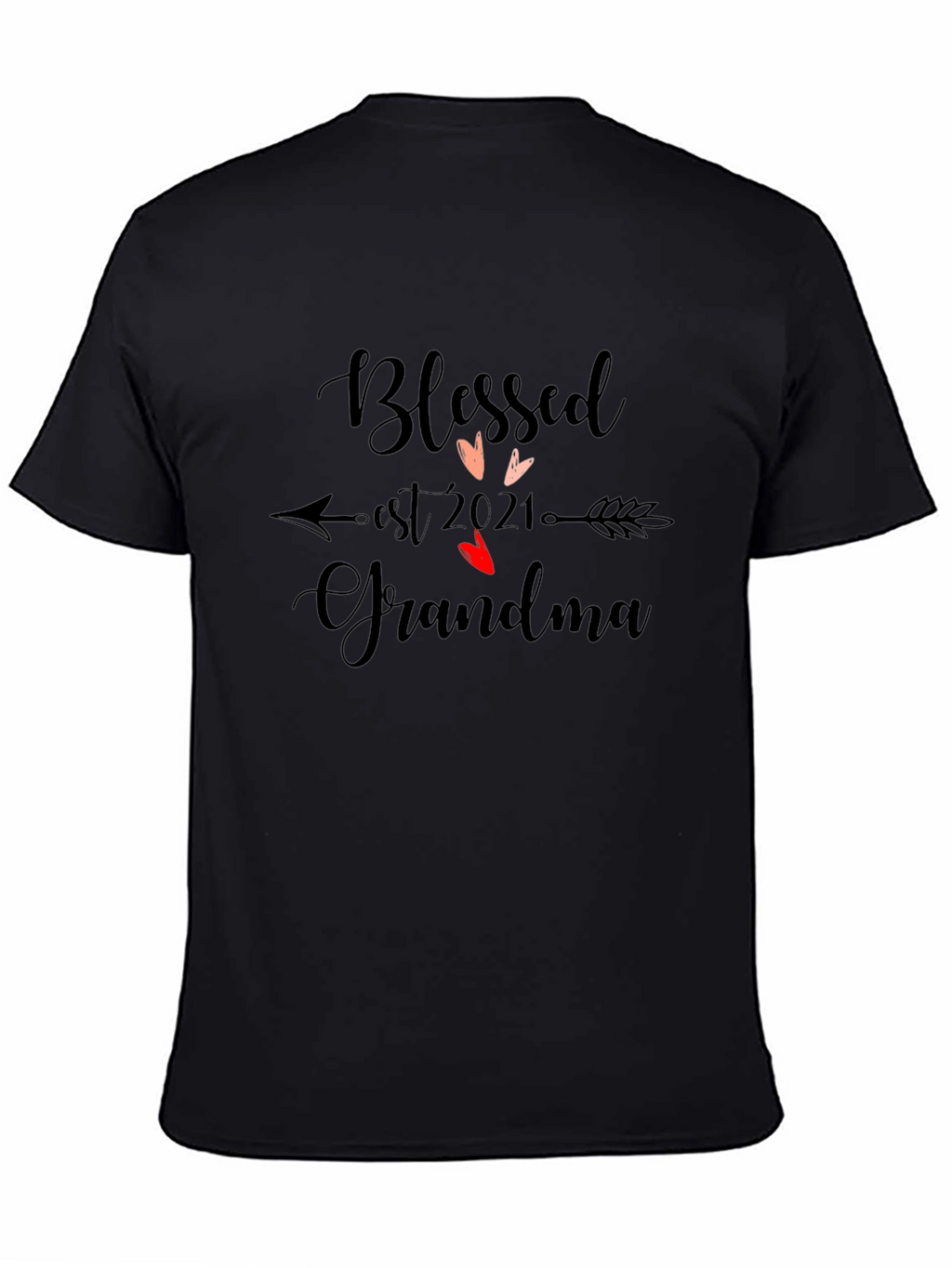 Blessed Grandma Est 2021 T-Shirt