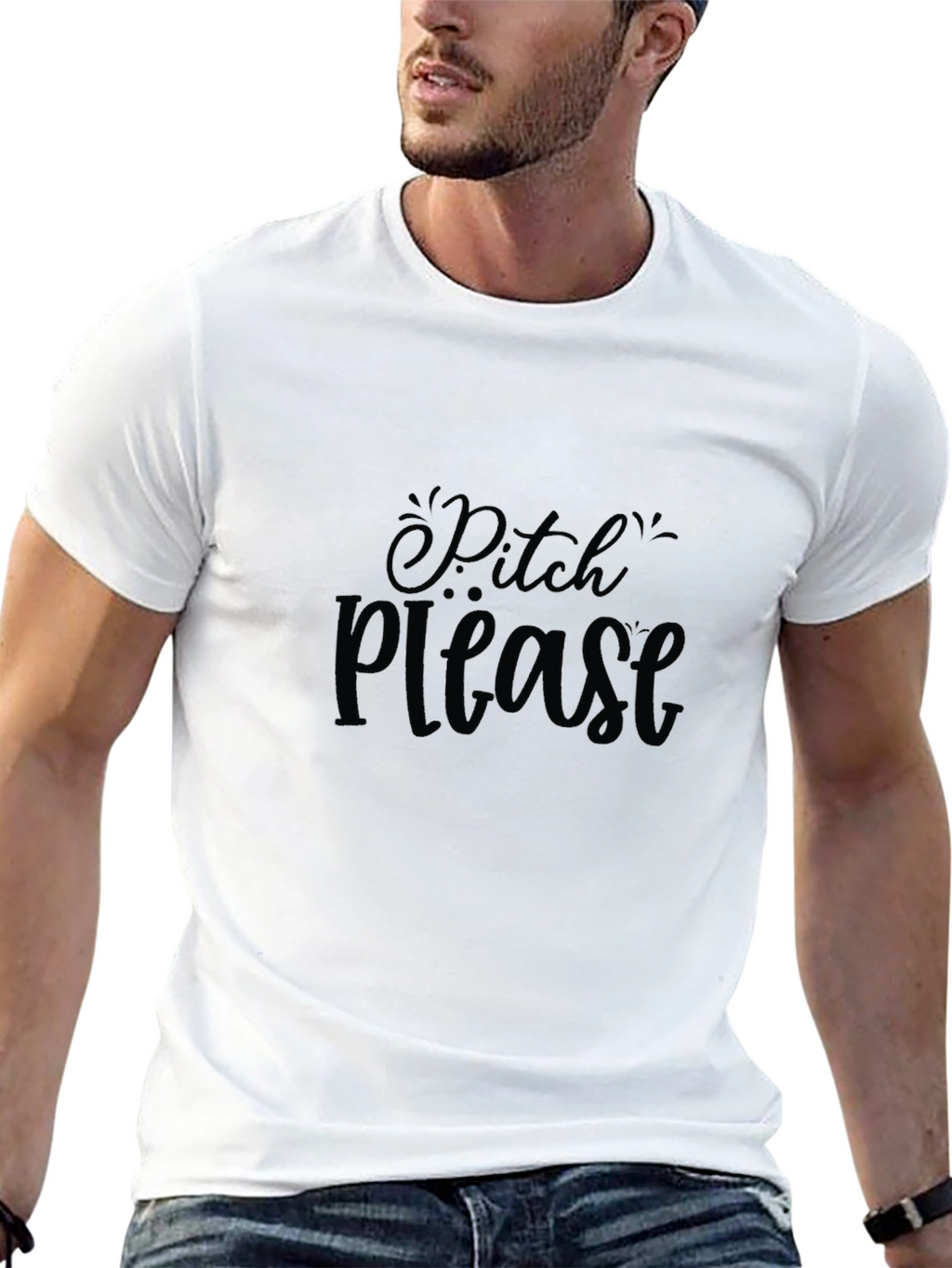 Pitch Please Black T-Shirt
