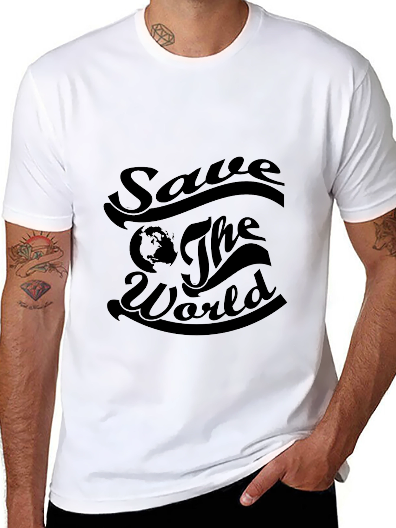 Save The World Graphic Tee