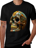 Ornate Skull Graphic T-Shirt