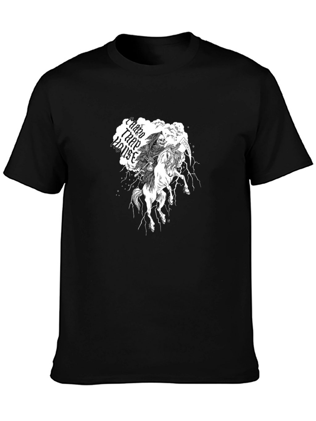 Grim Reaper Horseman Graphic Tee