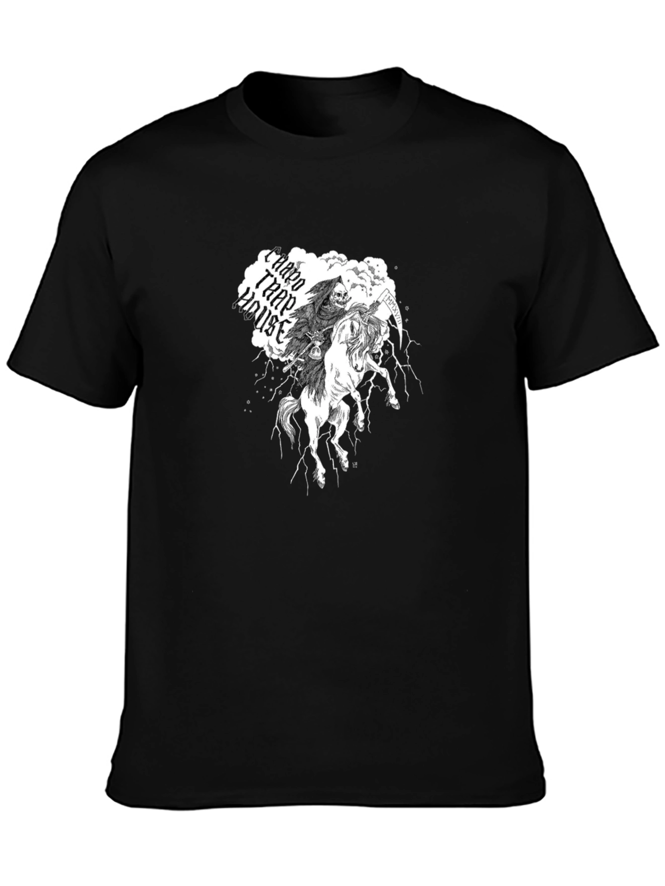 Grim Reaper Horseman Graphic Tee