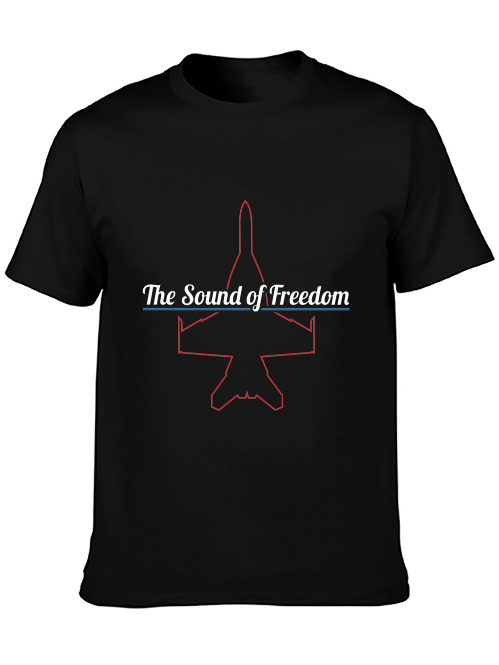 Sound of Freedom Jet Graphic T-Shirt
