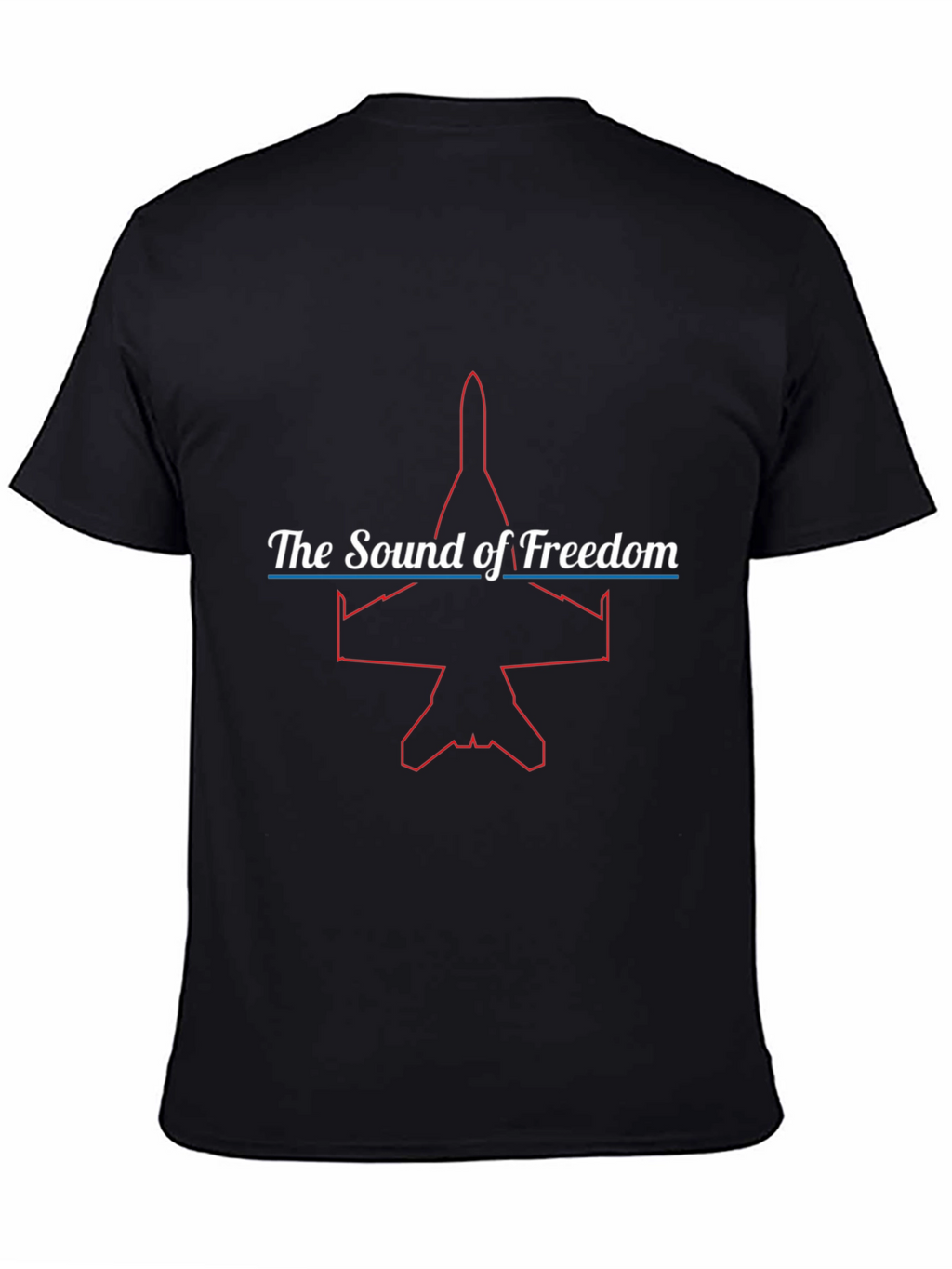 Sound of Freedom Jet Graphic T-Shirt