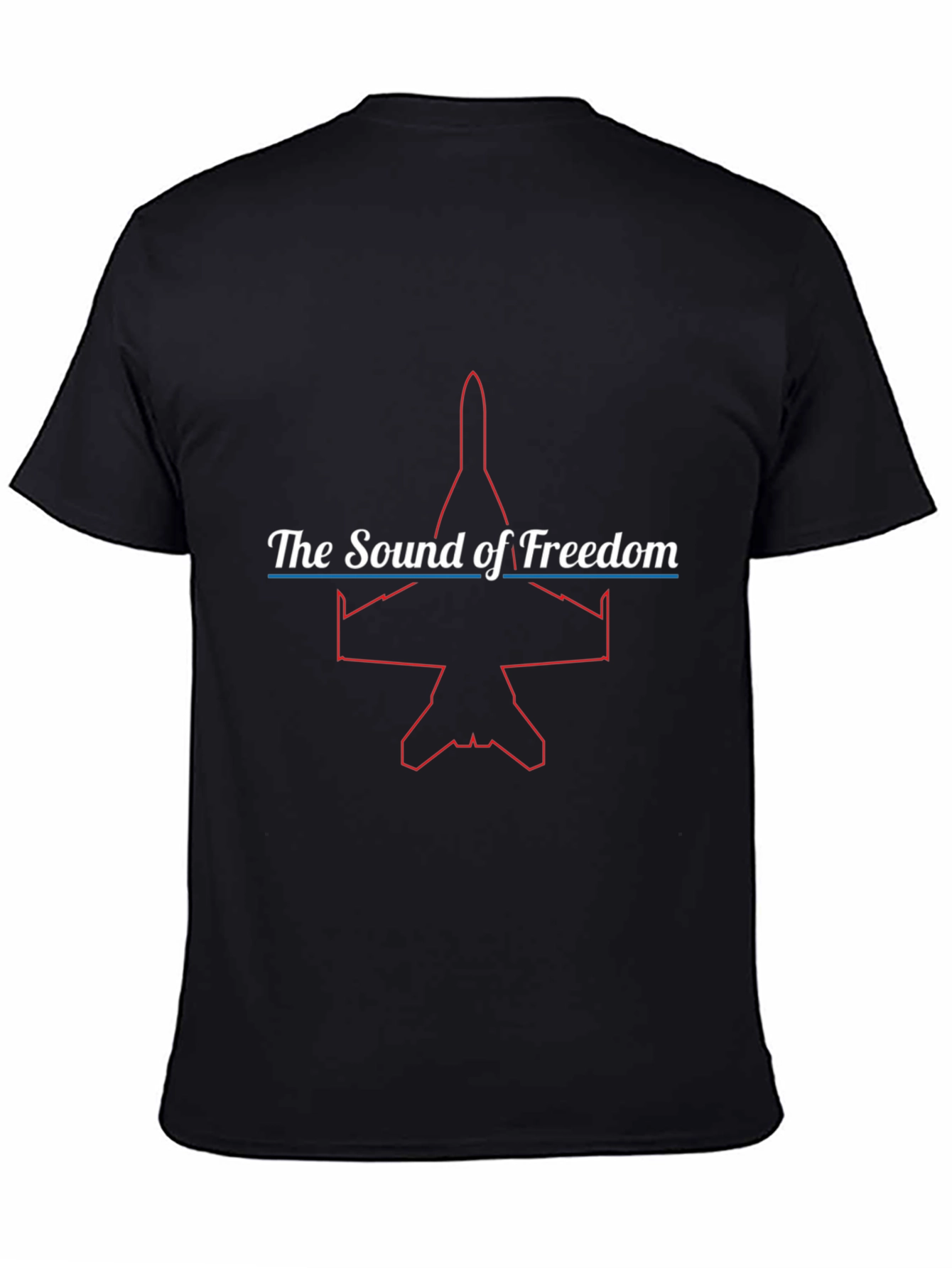 Sound of Freedom Jet Graphic T-Shirt