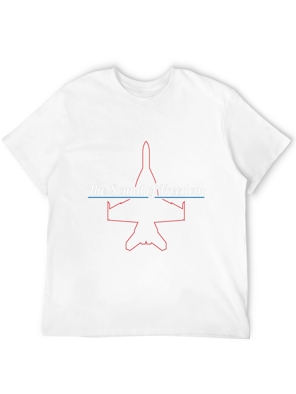 Sound of Freedom Jet Graphic T-Shirt