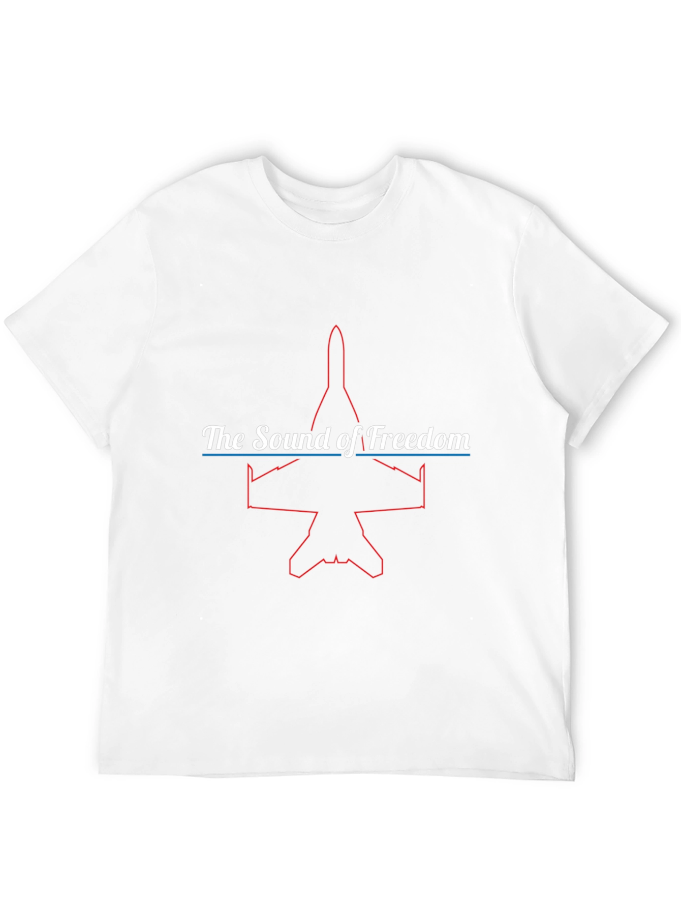 Sound of Freedom Jet Graphic T-Shirt
