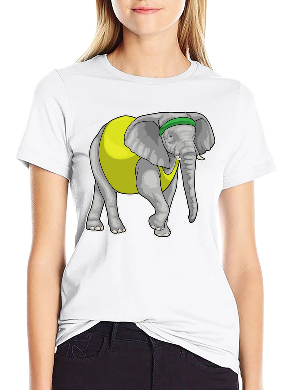 Elephant Athlete Graphic Tee