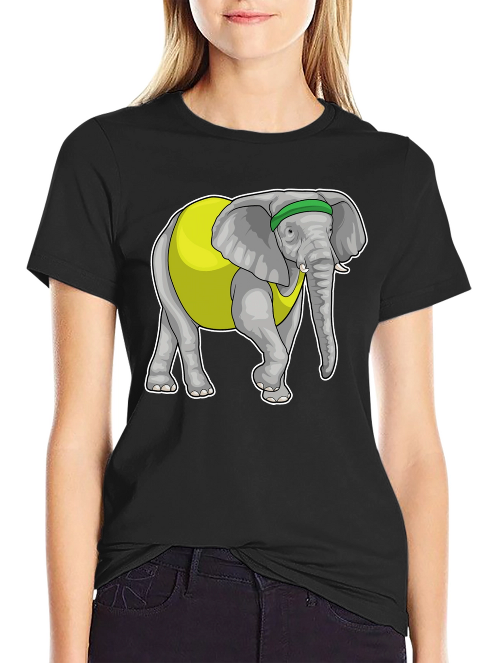 Elephant Athlete Graphic Tee