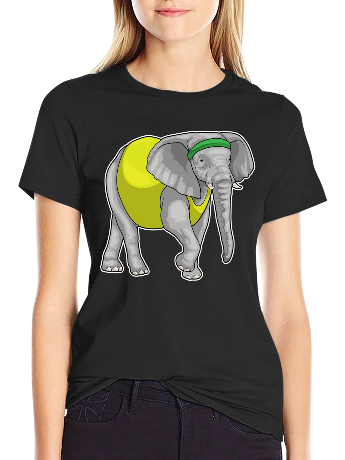 Elephant Athlete Graphic Tee