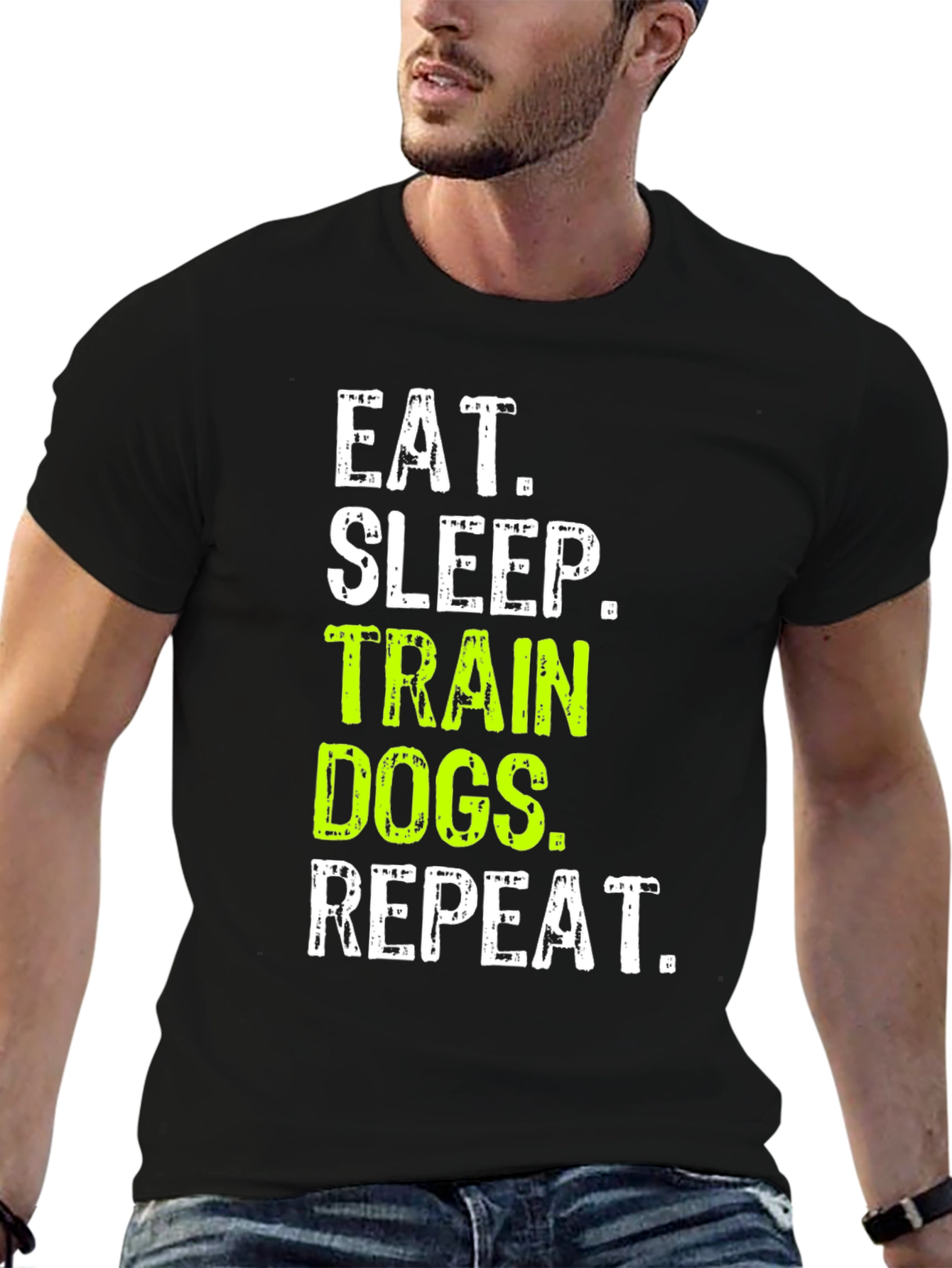Eat Sleep Train Dogs Repeat T-Shirt