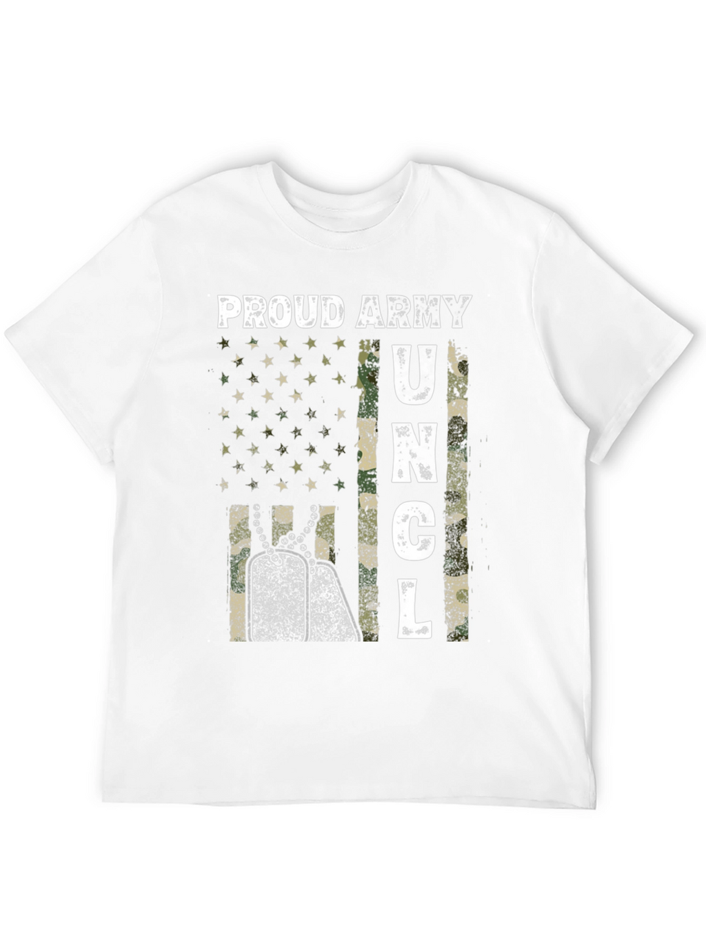 Proud Army Uncle Graphic T-Shirt
