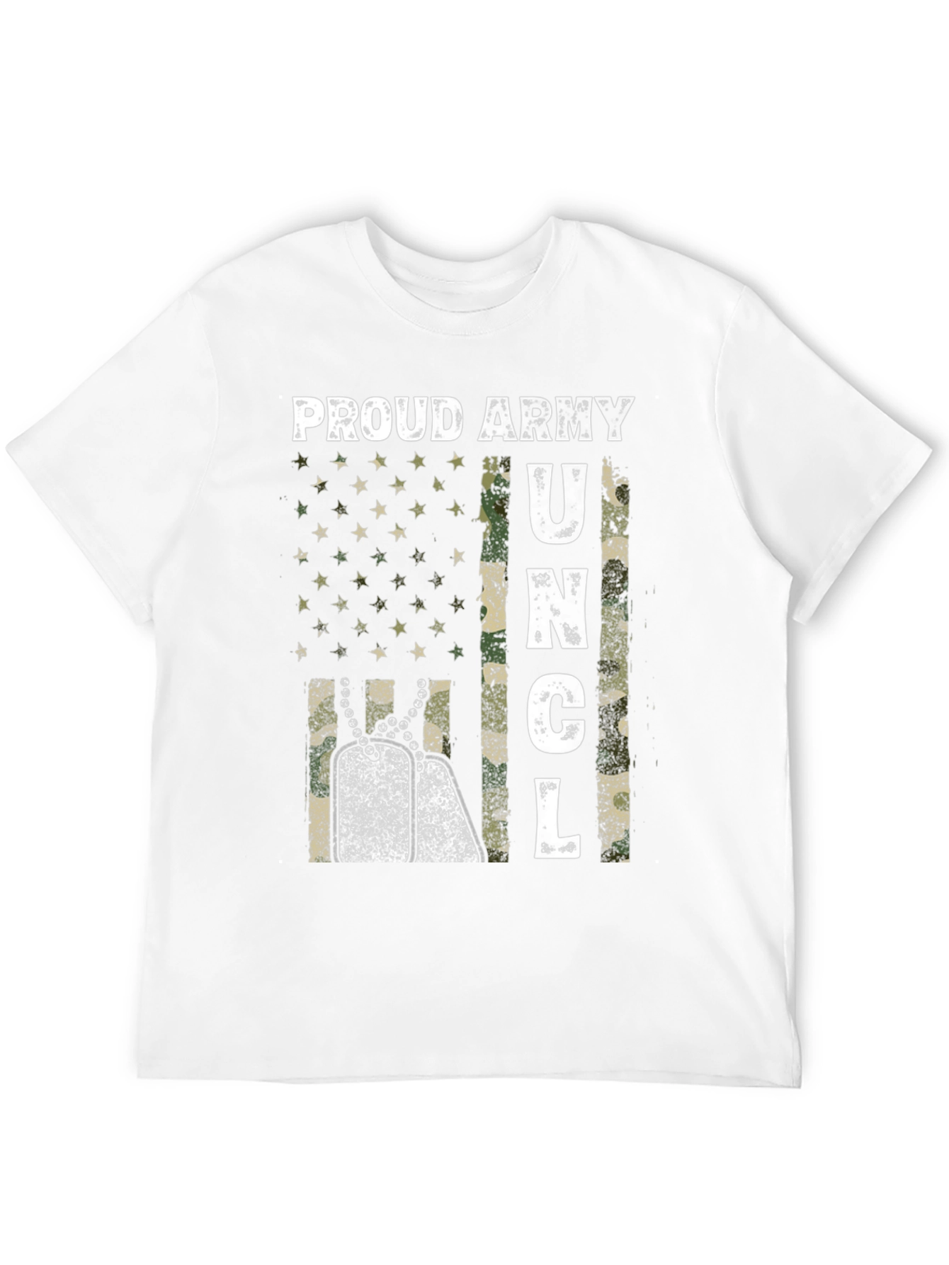Proud Army Uncle Graphic T-Shirt