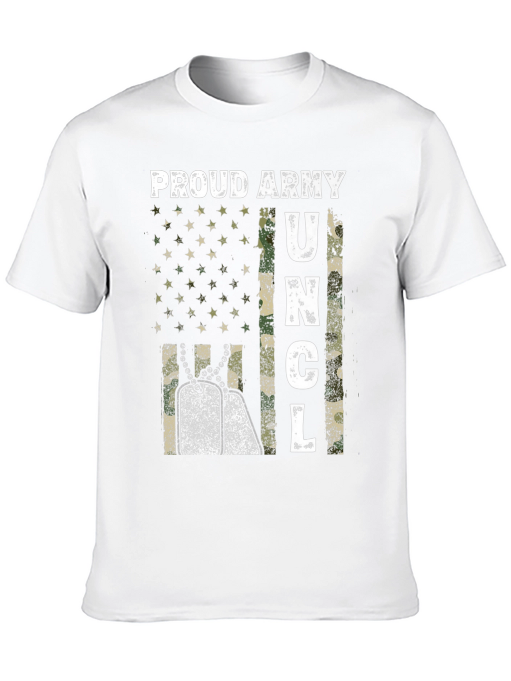 Proud Army Uncle Graphic T-Shirt