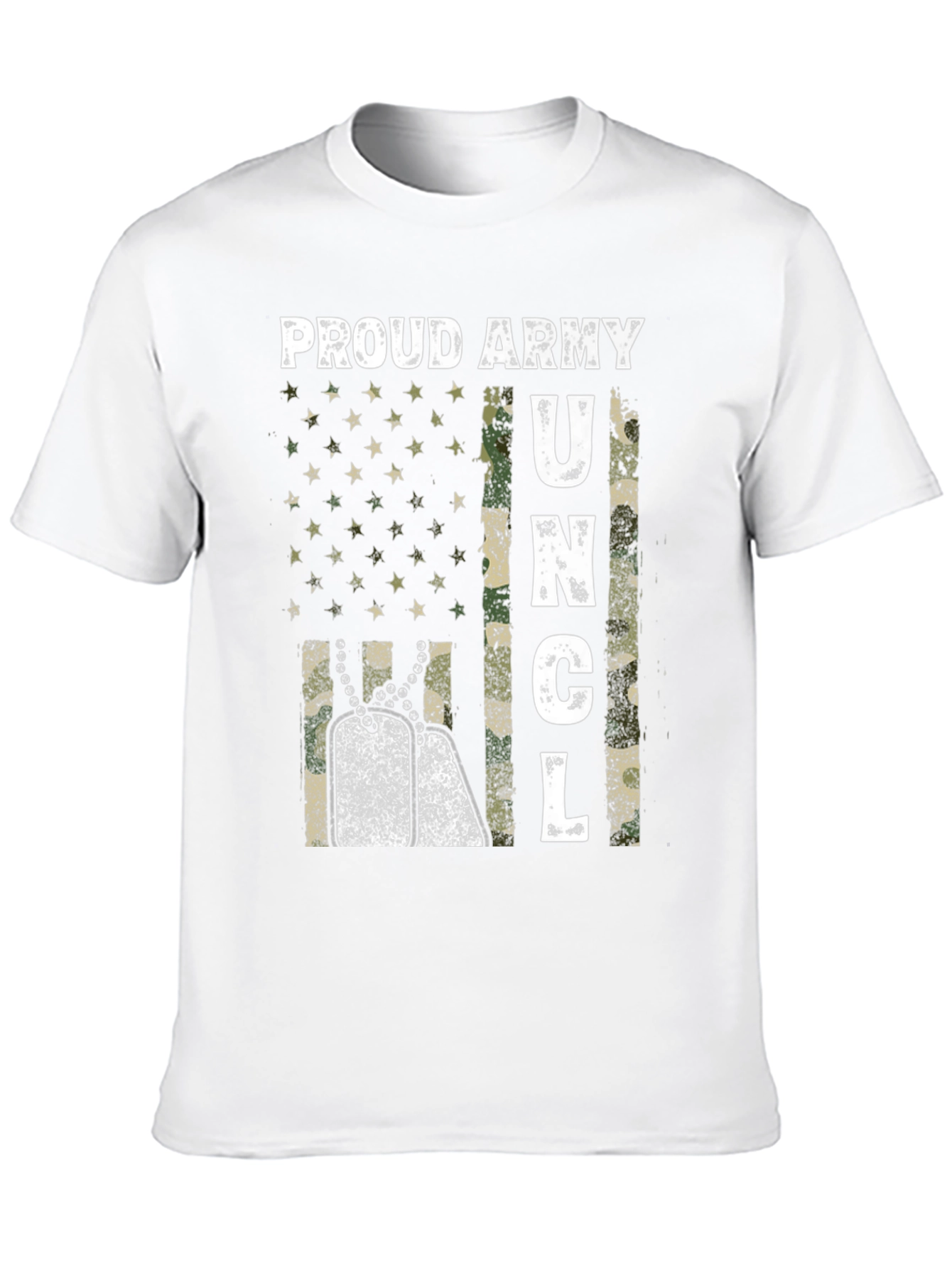 Proud Army Uncle Graphic T-Shirt