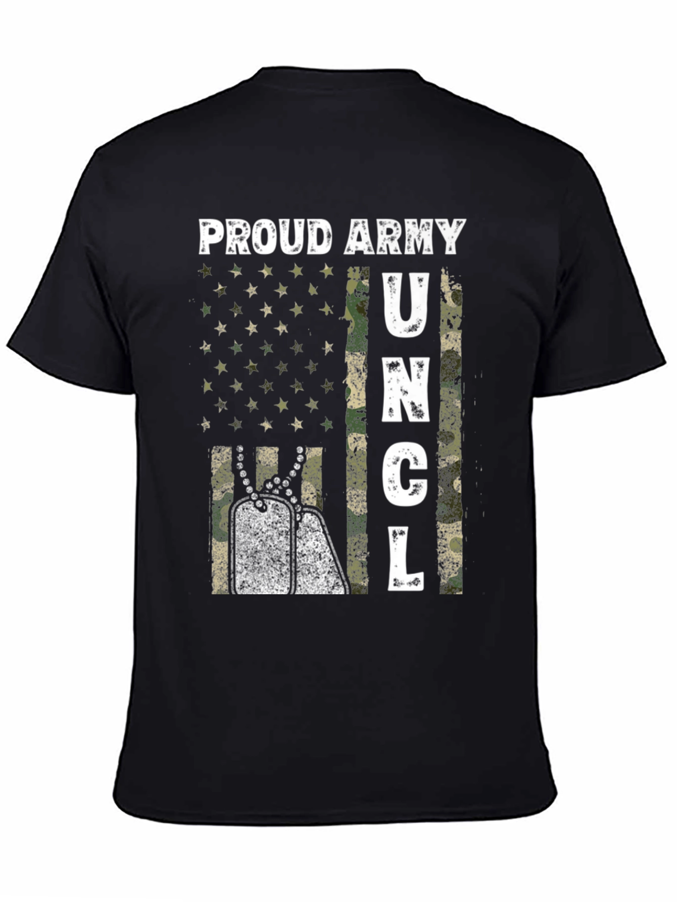Proud Army Uncle Graphic T-Shirt