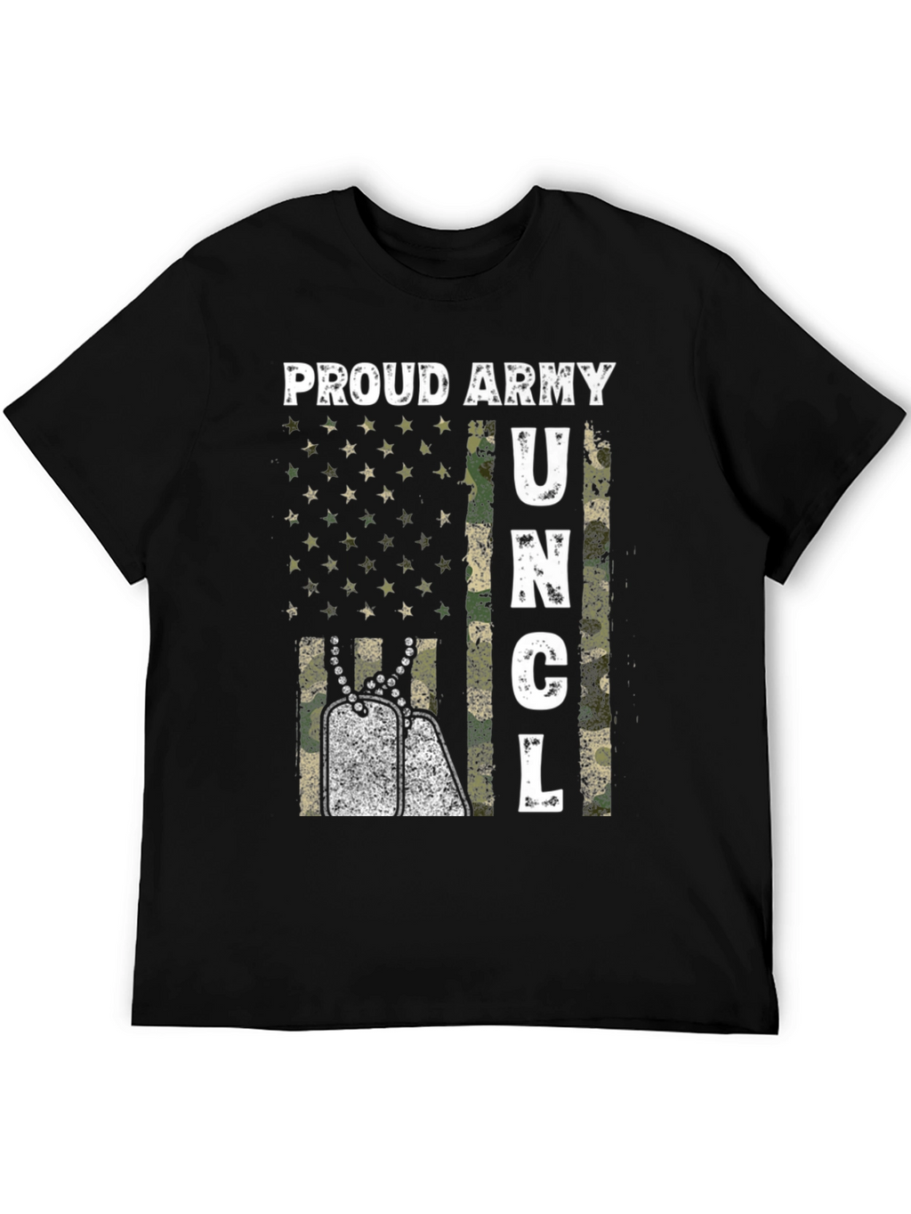 Proud Army Uncle Graphic T-Shirt