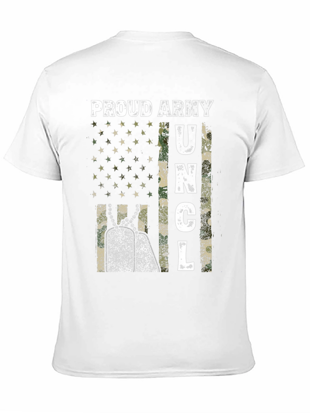 Proud Army Uncle Graphic T-Shirt