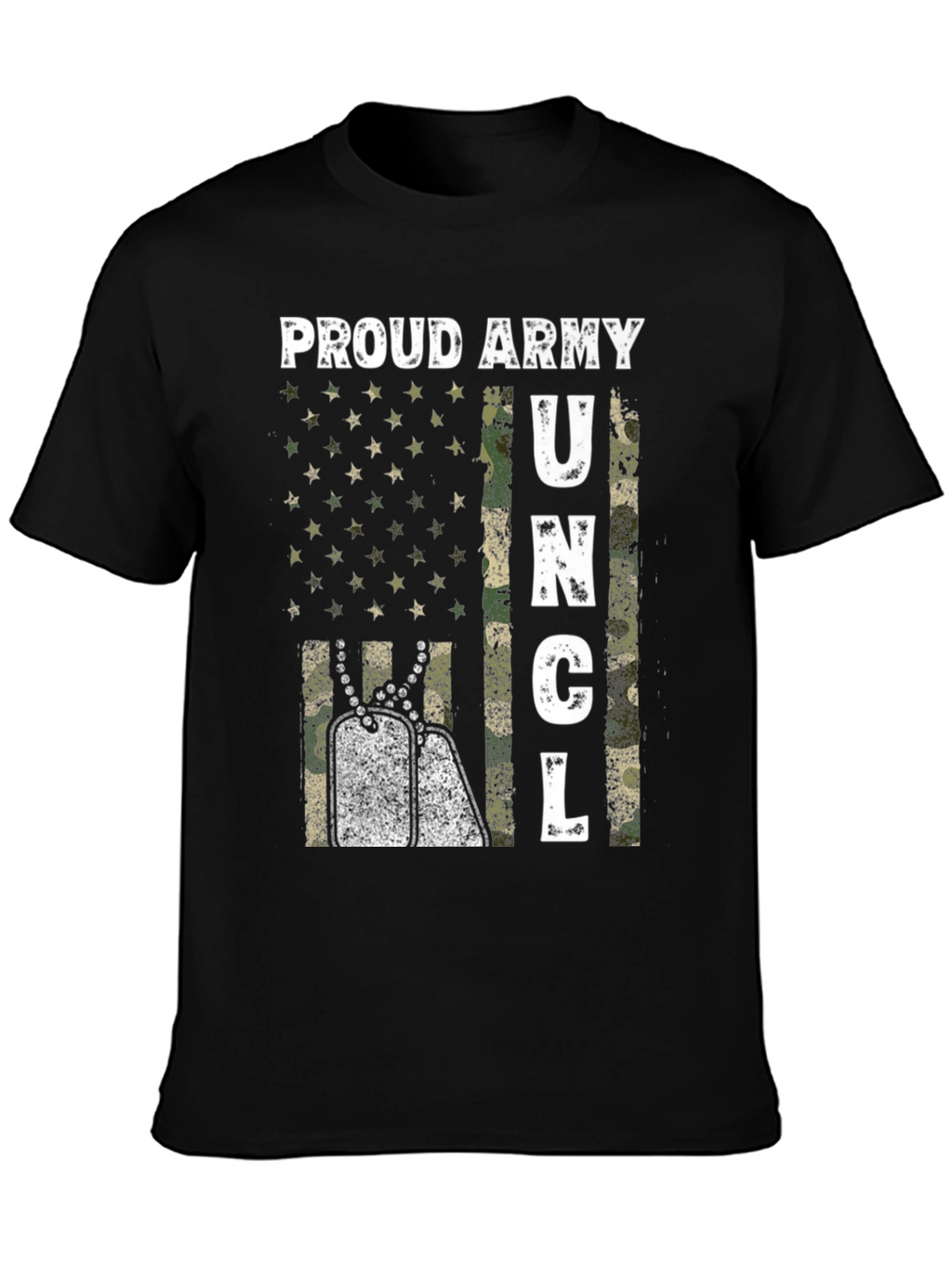 Proud Army Uncle Graphic T-Shirt