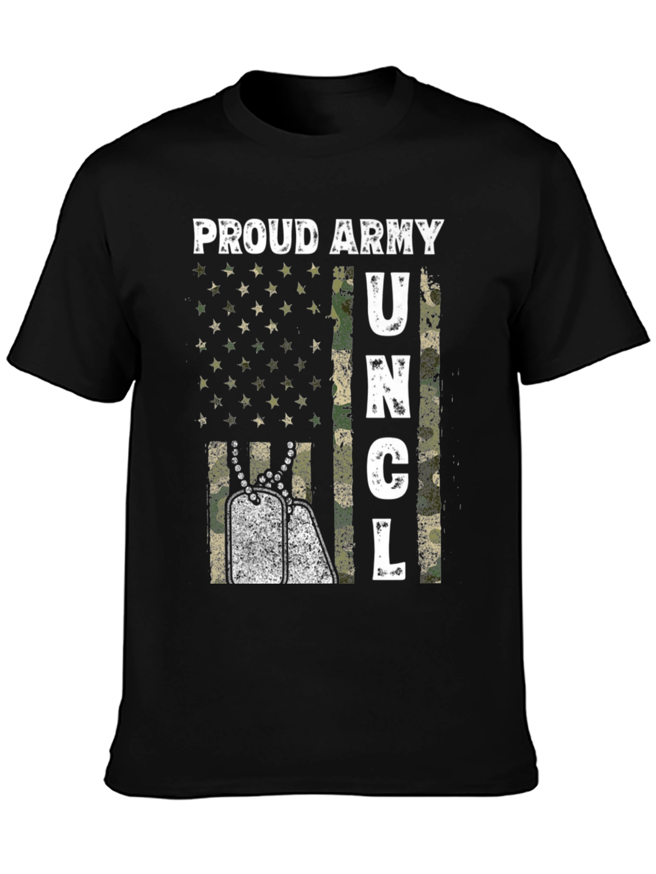Proud Army Uncle Graphic T-Shirt
