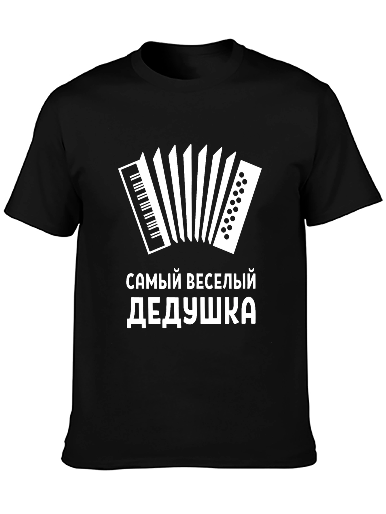 Accordion Grandfather T-Shirt - The Funniest Grandfather
