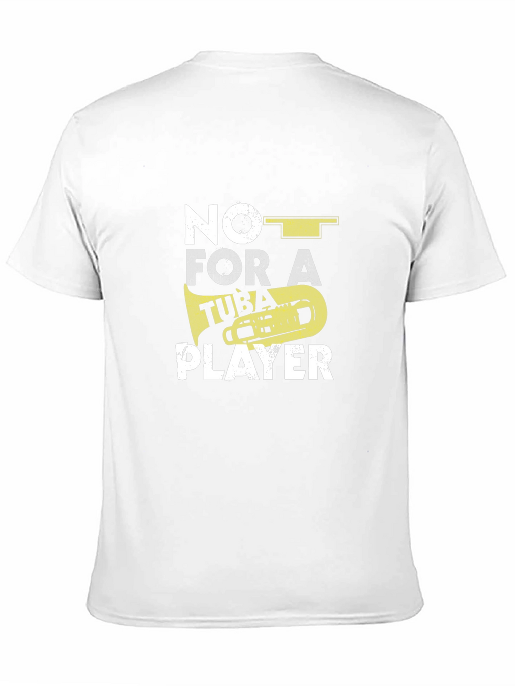 Tuba Player Graphic T-Shirt - Musician Humor Tee