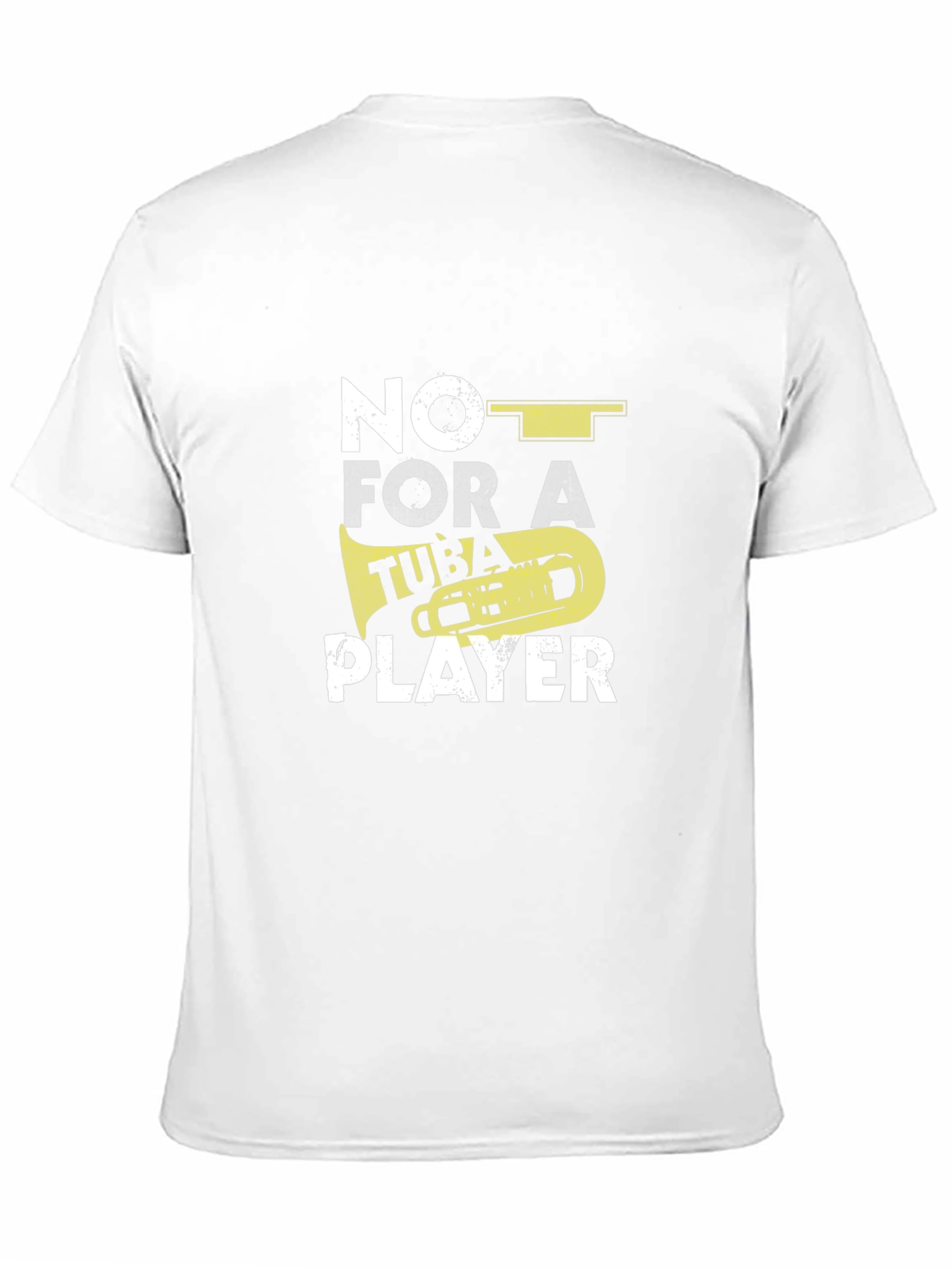 Tuba Player Graphic T-Shirt - Musician Humor Tee
