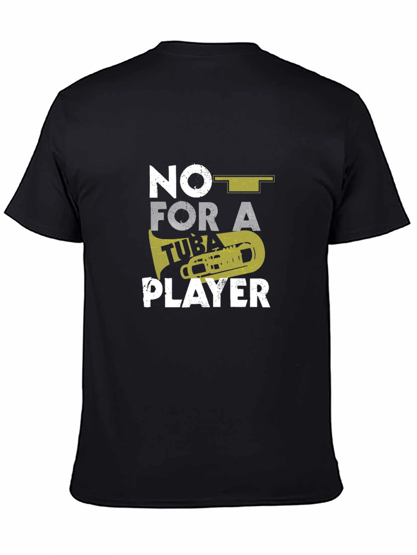Tuba Player Graphic T-Shirt - Musician Humor Tee