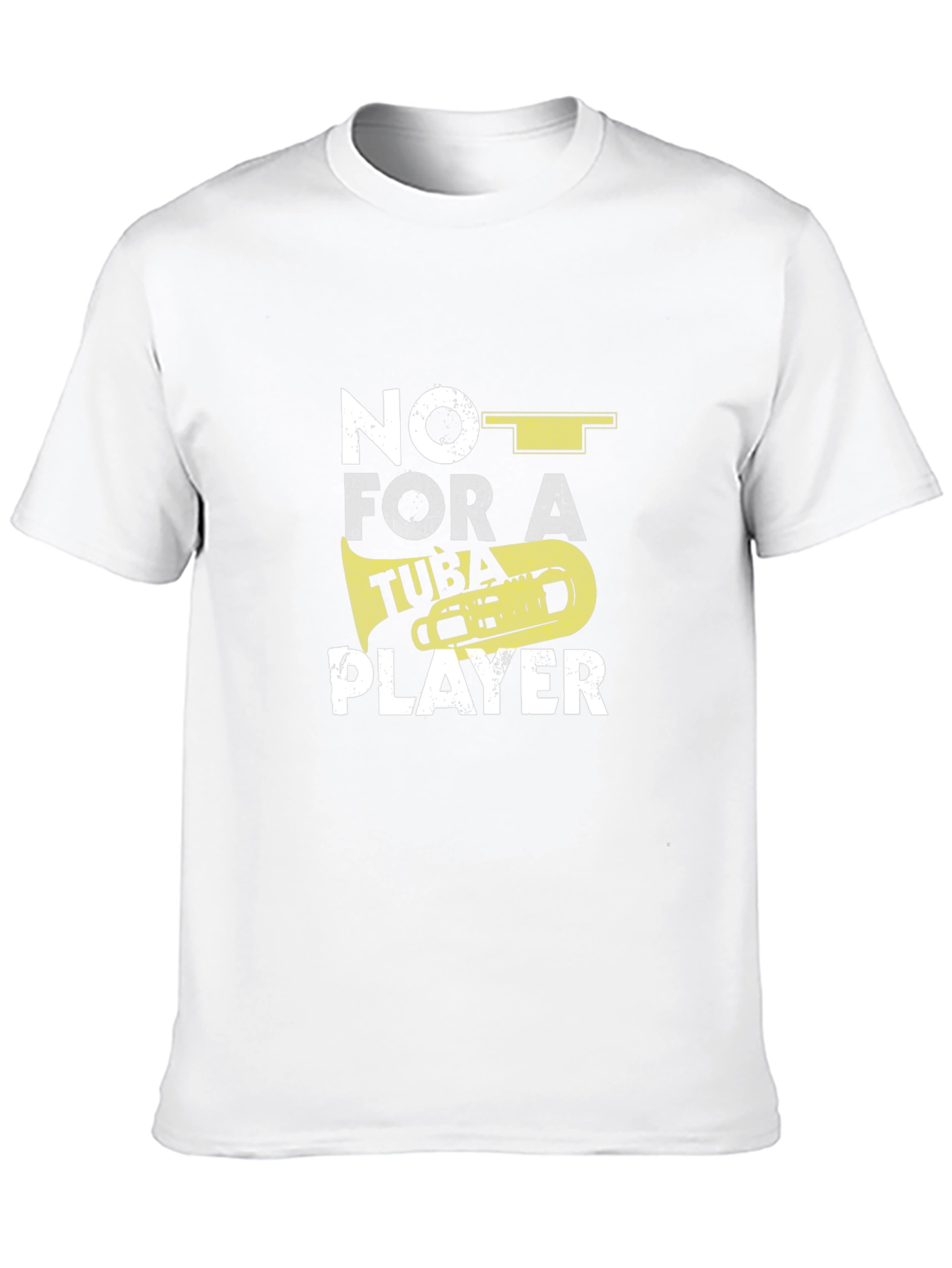 Tuba Player Graphic T-Shirt - Musician Humor Tee