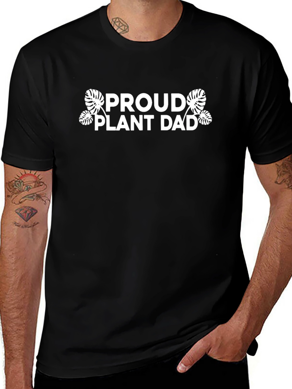 Proud Plant Dad T-Shirt - Botanical Graphic Tee