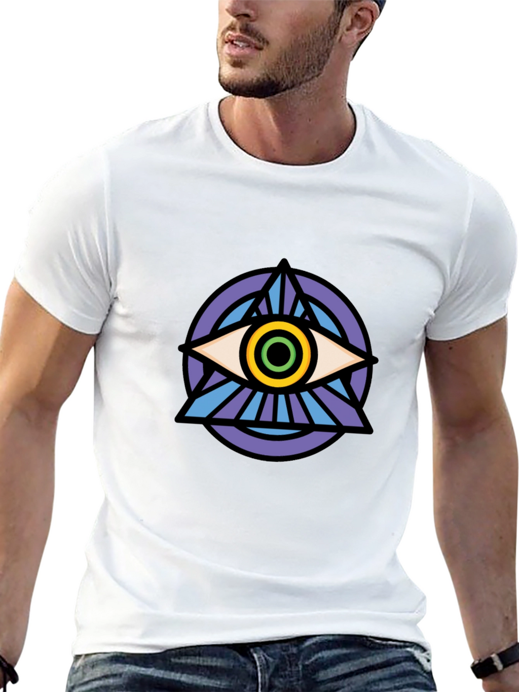 All Seeing Eye Graphic T-Shirt