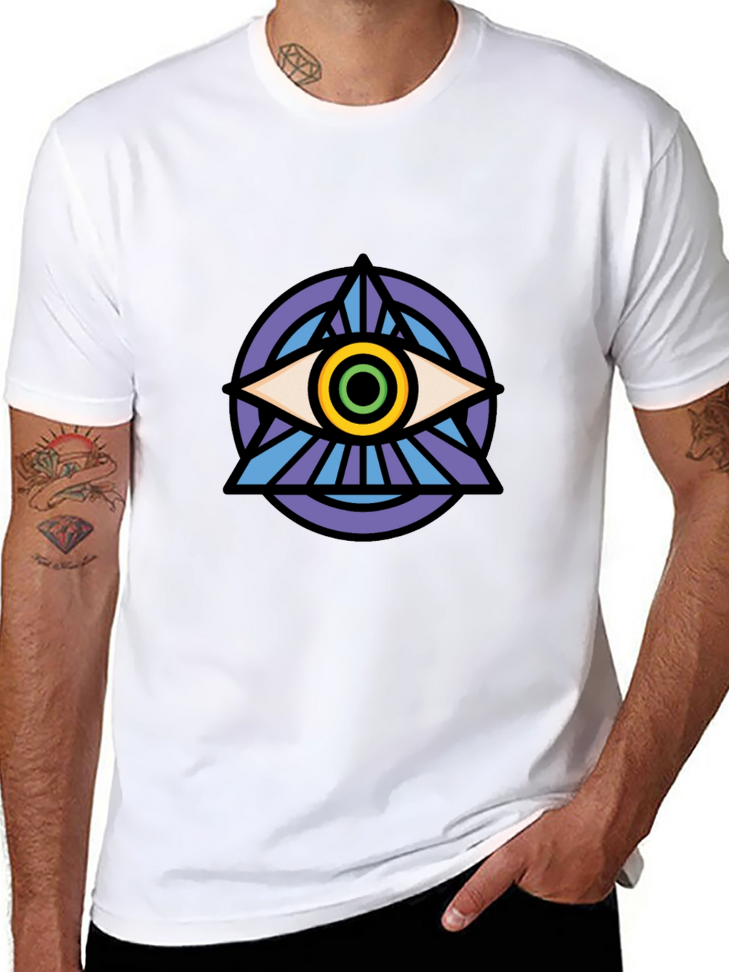 All Seeing Eye Graphic T-Shirt