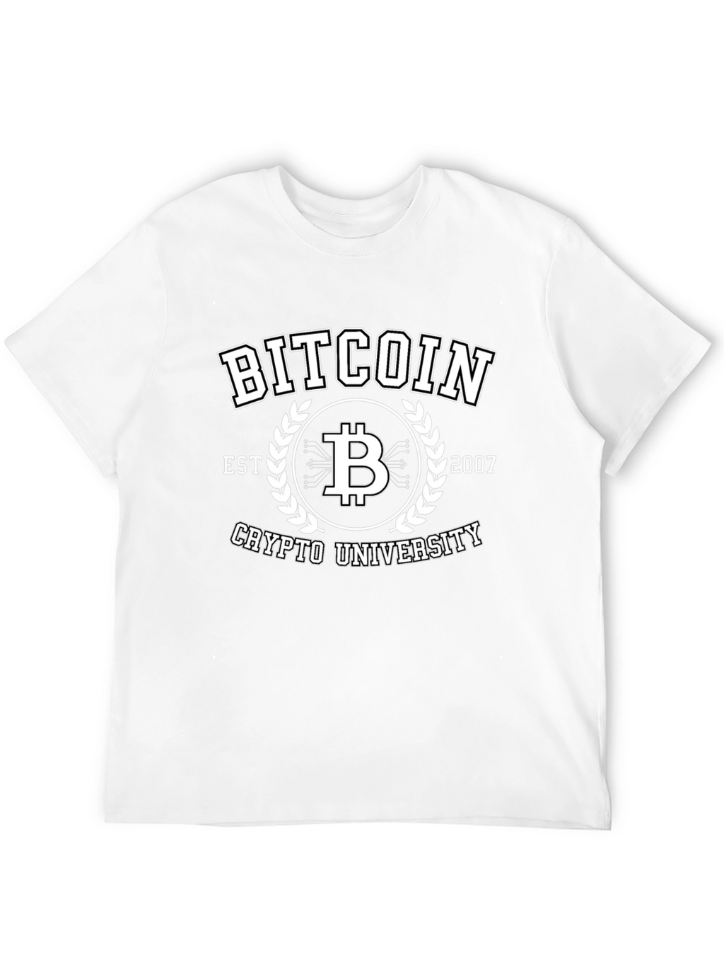Bitcoin Crypto University Black T-Shirt
