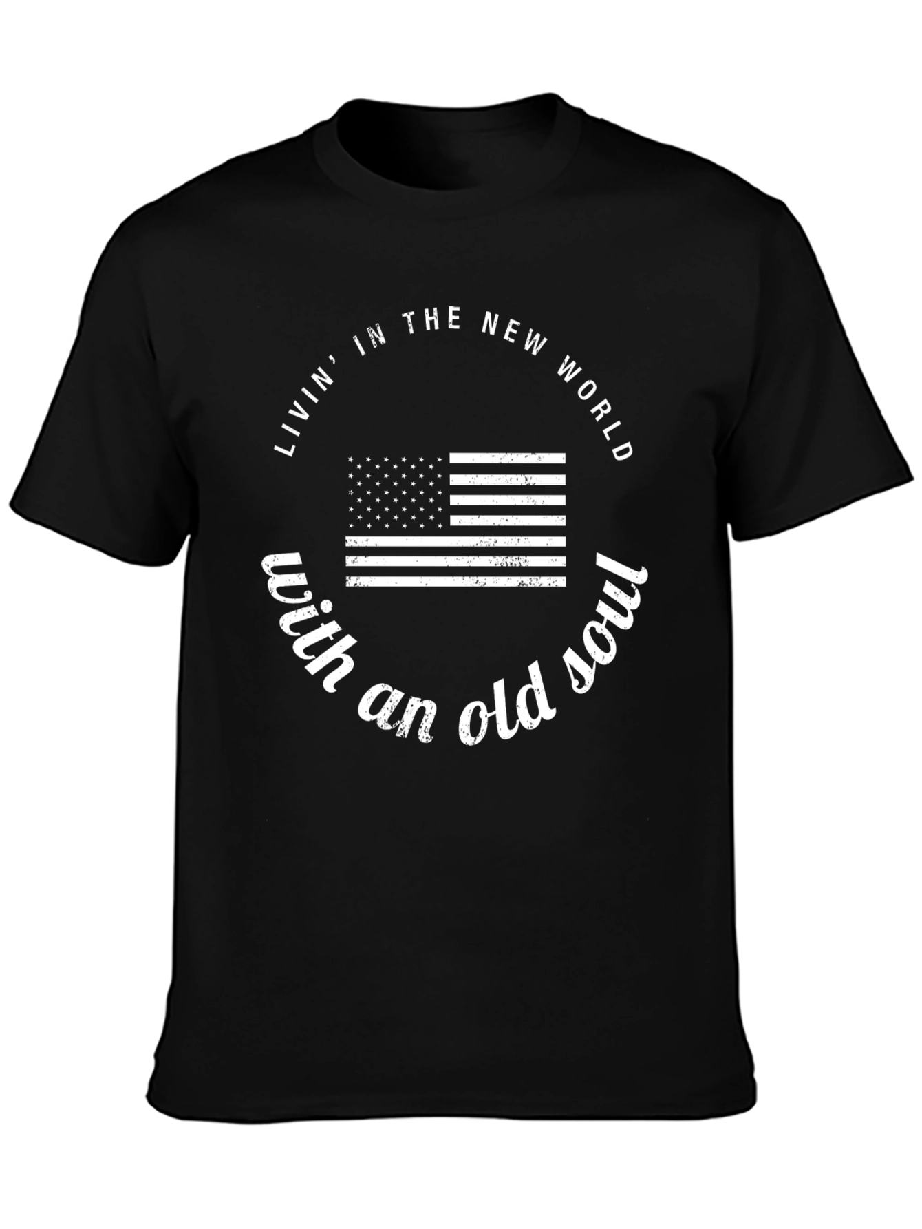 Living in the New World Tee