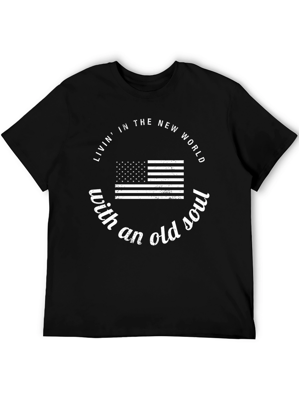 Living in the New World Tee