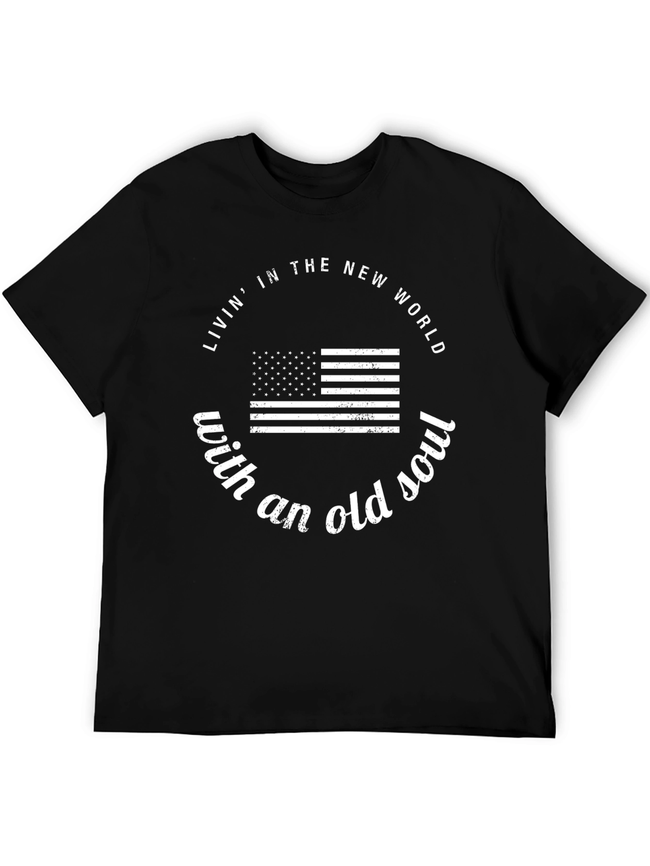 Living in the New World Tee