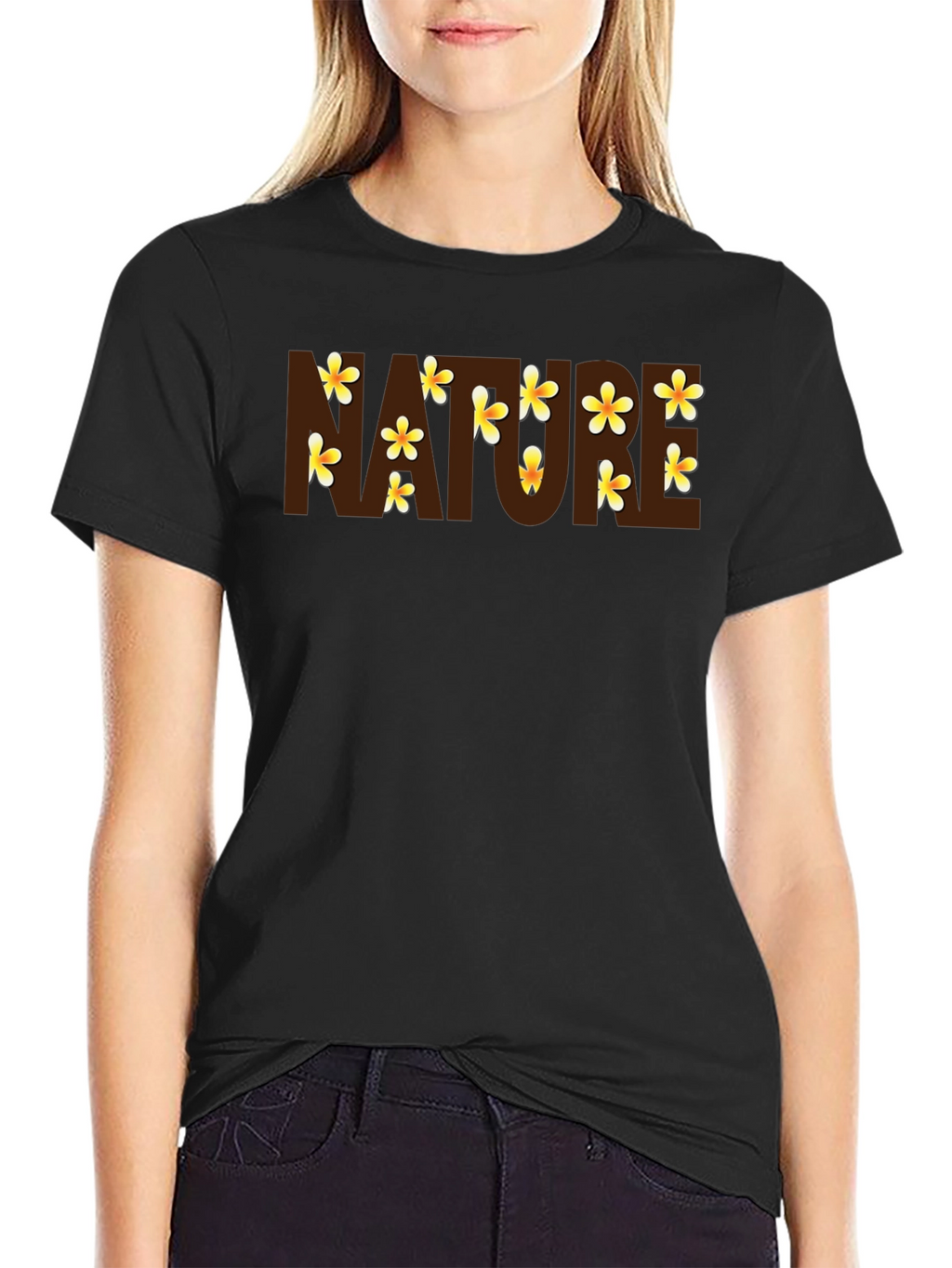 Nature Floral Graphic T-Shirt