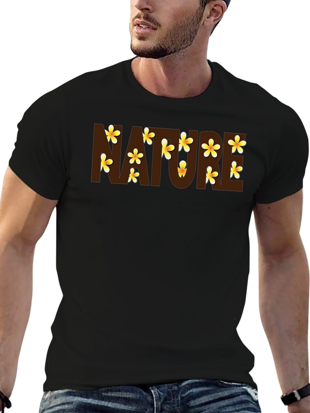 Nature Floral Graphic T-Shirt
