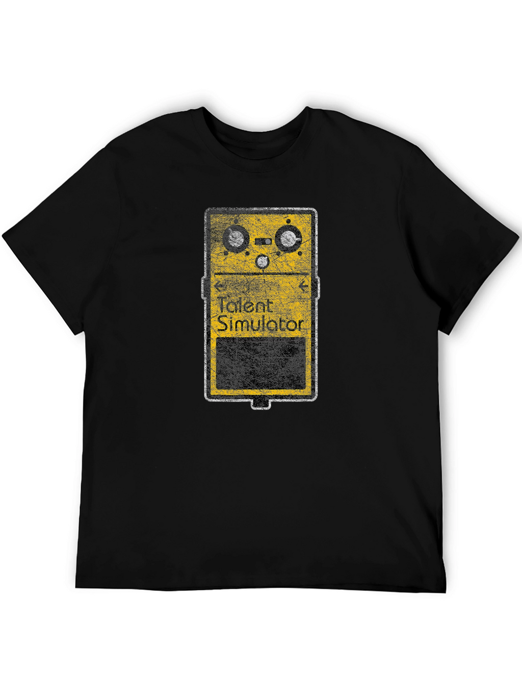 Talent Simulator Graphic Tee - Black Cotton T-Shirt