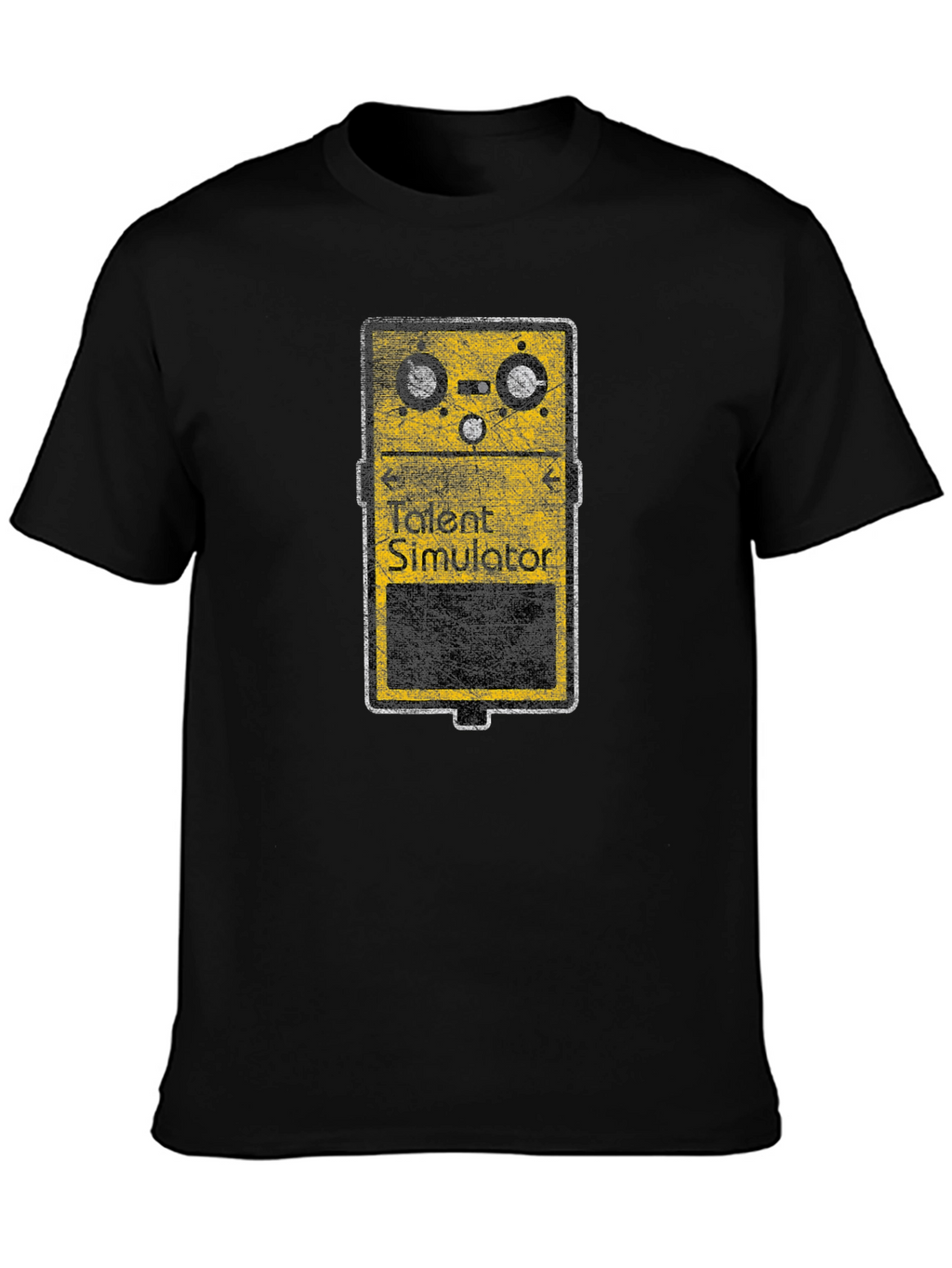 Talent Simulator Graphic Tee - Black Cotton T-Shirt
