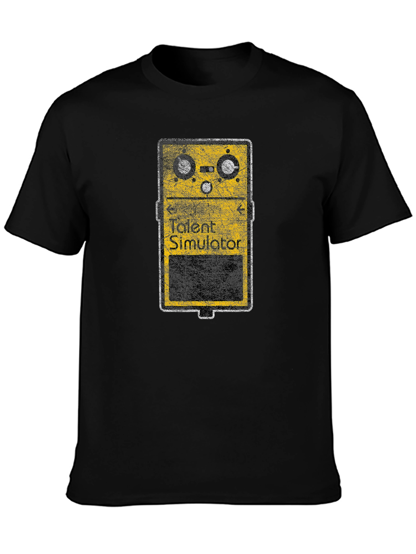 Talent Simulator Graphic Tee - Black Cotton T-Shirt