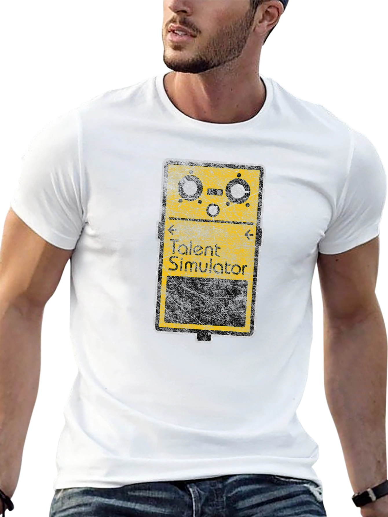 Talent Simulator Graphic Tee - Black Cotton T-Shirt