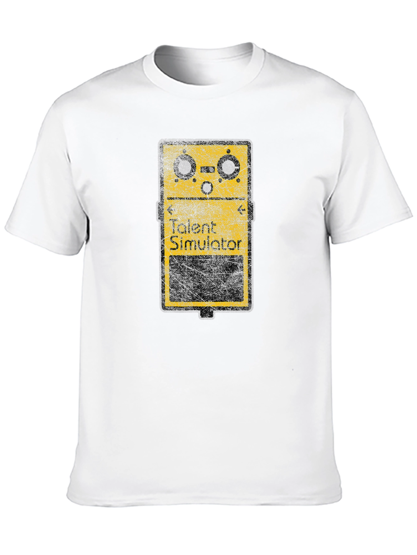 Talent Simulator Graphic Tee - Black Cotton T-Shirt